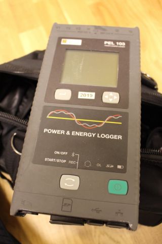 573906-2 Ström- och energilogger Chauvin Arnoux PEL 103