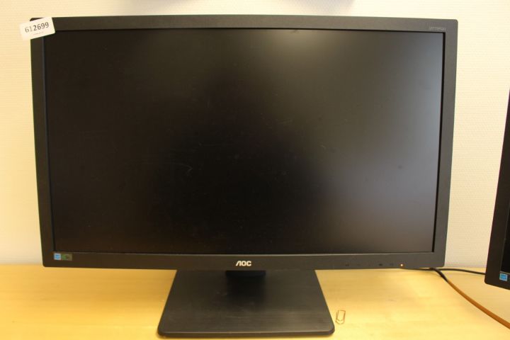 612699-4 Datorskärmar LCD 2st AOC 27"