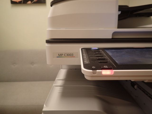 527647-3 Copier / Multifunction Printer Nashuatec MP C3003.