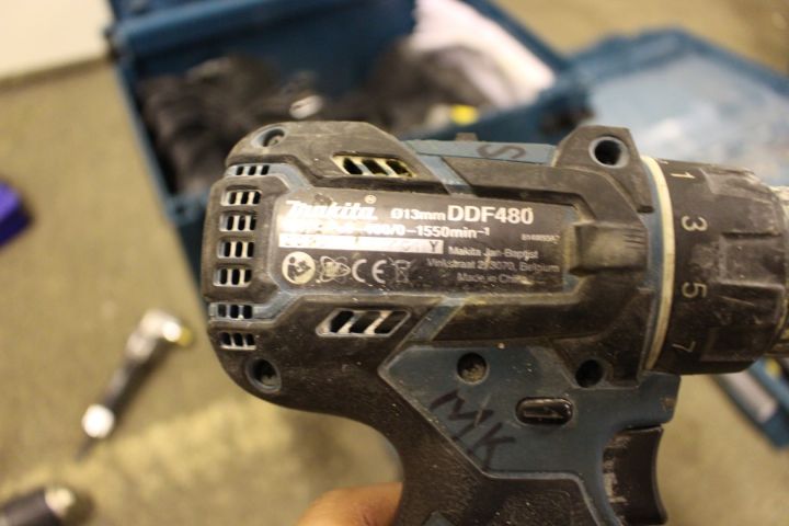 612734-4 Batteridrivna verktyg Makita 18V, 10st