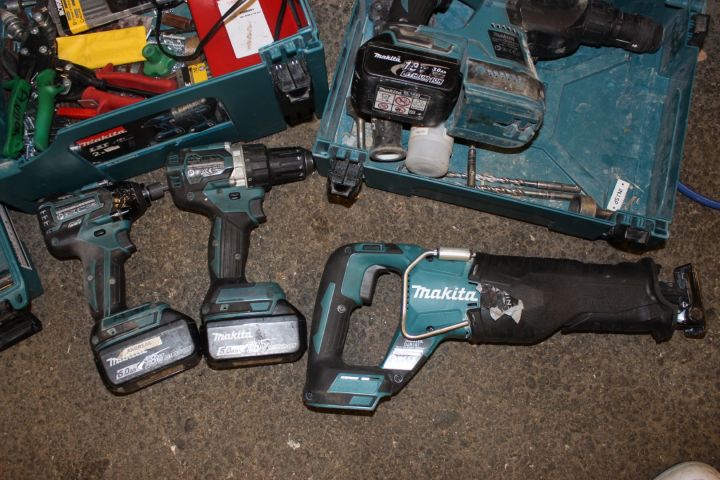 612734-17 Batteridrivna verktyg Makita 18V, 10st