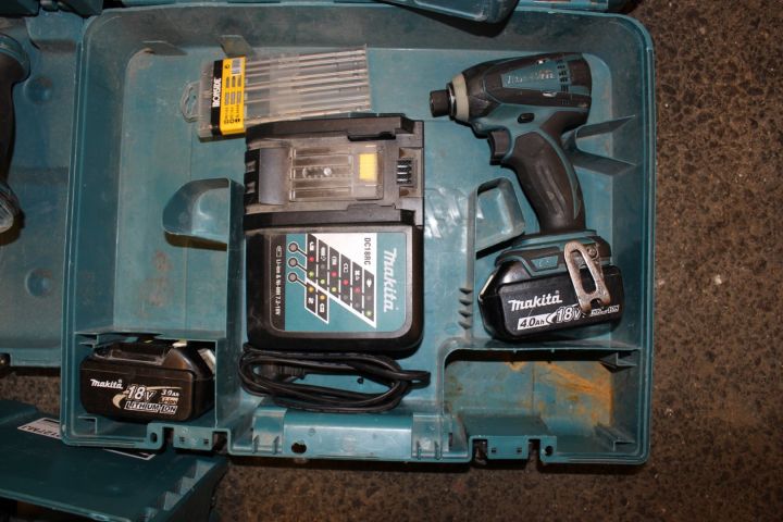 612737-8 Batteridrivna verktyg 18V Makita, 8st