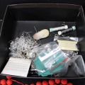 627112-6 Silver pen, necklace, bracelet & accessories for jewelry making
