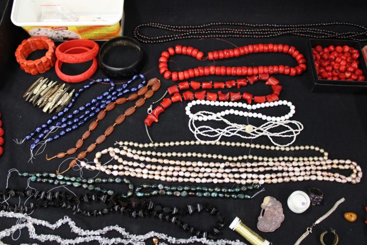 627112-8 Silver pen, necklace, bracelet & accessories for jewelry making