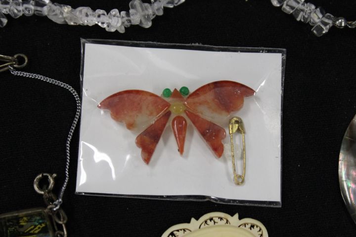 627112-23 Silver pen, necklace, bracelet & accessories for jewelry making