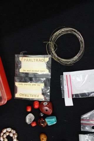 627112-24 Silver pen, necklace, bracelet & accessories for jewelry making