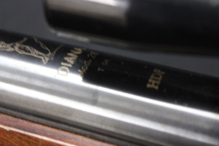 627115-12 Air rifle Diana with binoculars, Model 28, 4.5mm / .177