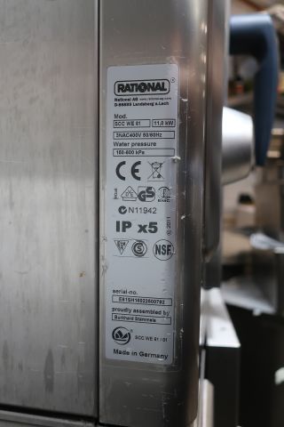 628160-10 Combi oven, Rational, SCC WE 61, SelfCookingCenter 5sense