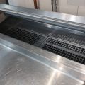 628165-7 Cooling bench with cooling gutter, Ginox
