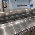 628165-14 Cooling bench with cooling gutter, Ginox