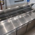 628165-15 Cooling bench with cooling gutter, Ginox