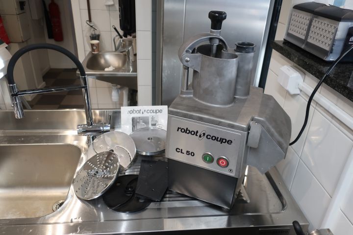 628172-1 Vegetable cutter, Robot Coupe CL50, including knives