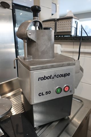 628172-2 Vegetable cutter, Robot Coupe CL50, including knives