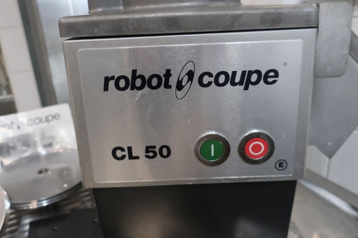 628172-3 Vegetable cutter, Robot Coupe CL50, including knives