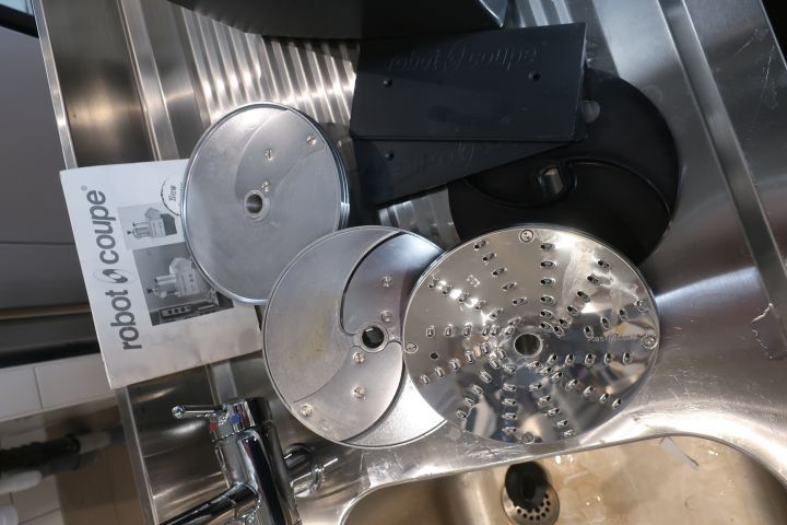 628172-4 Vegetable cutter, Robot Coupe CL50, including knives