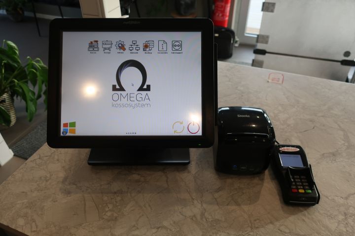 628198-1 Checkout system, Partner SP-630-Q, with sam4's receipt printer