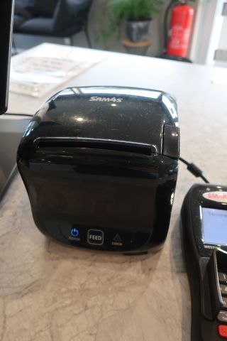 628198-3 Checkout system, Partner SP-630-Q, with sam4's receipt printer