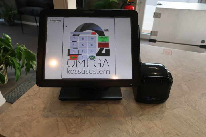 628198-9 Checkout system, Partner SP-630-Q, with sam4's receipt printer