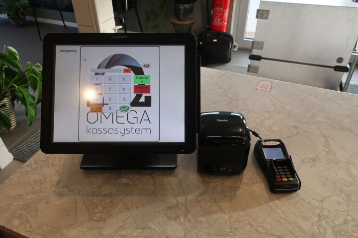 628198-11 Checkout system, Partner SP-630-Q, with sam4's receipt printer