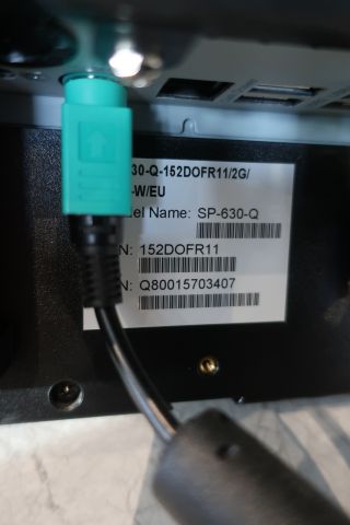 628198-13 Checkout system, Partner SP-630-Q, with sam4's receipt printer