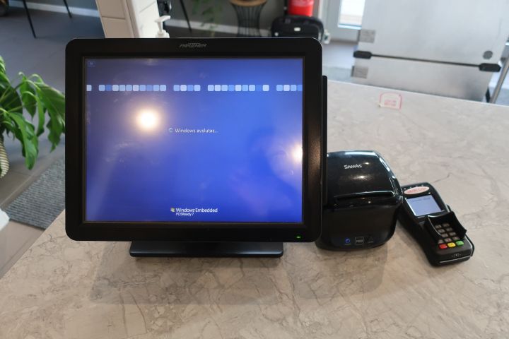 628198-16 Checkout system, Partner SP-630-Q, with sam4's receipt printer