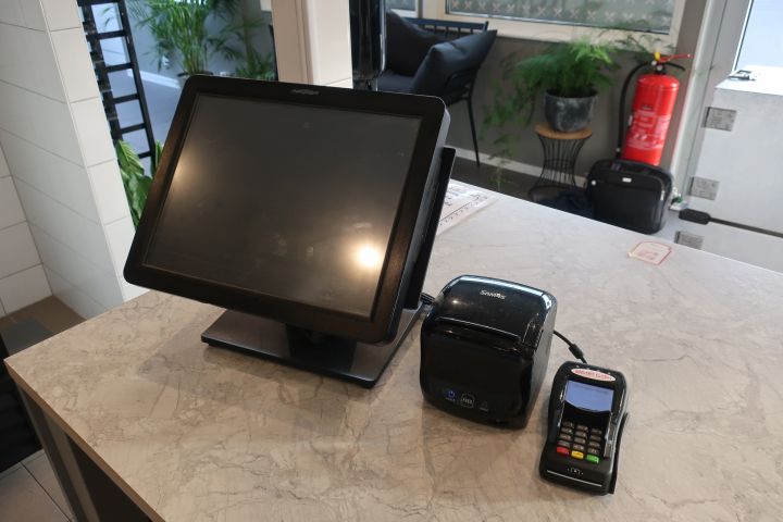 628198-18 Checkout system, Partner SP-630-Q, with sam4's receipt printer