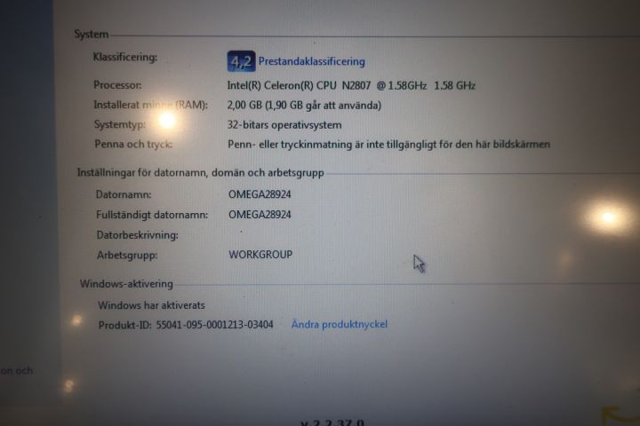 628198-20 Checkout system, Partner SP-630-Q, with sam4's receipt printer