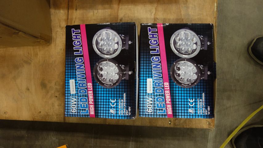 637552-6 2 extra lights LED 60W - Free shipping