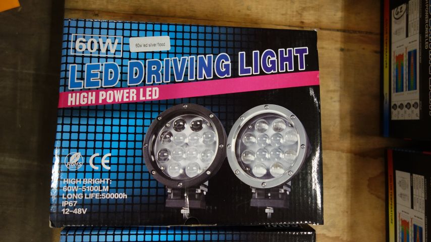 637552-7 2 extra lights LED 60W - Free shipping