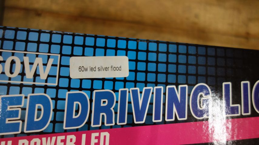 637552-8 2 extra lights LED 60W - Free shipping