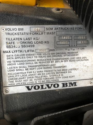638430-25 Wheel loader Volvo BM L50 -88