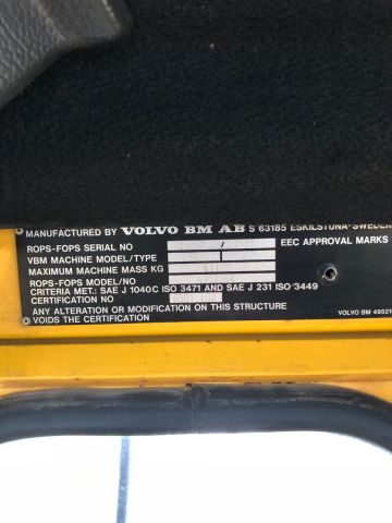 638430-26 Wheel loader Volvo BM L50 -88