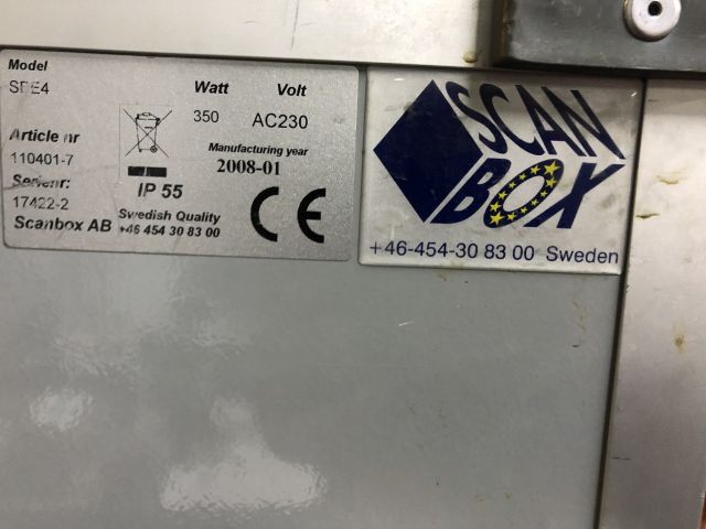 638561-3 Transport box for 4 GN 1/1, electric. NOTE! applies to 1 box