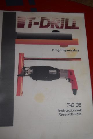 572459-8 Excavator T-Drill T-D35