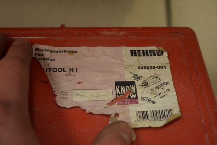 572462-10 Press tool Rehau Rautool H1