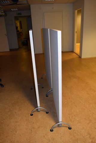 572503-2 Sound absorbing office partitions 3 pcs.