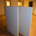 572503-1 Sound absorbing office partitions 3 pcs.