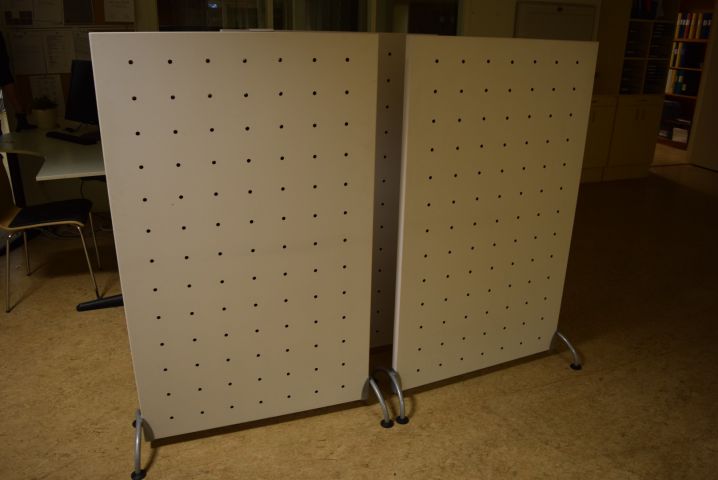 572503-3 Sound absorbing office partitions 3 pcs.