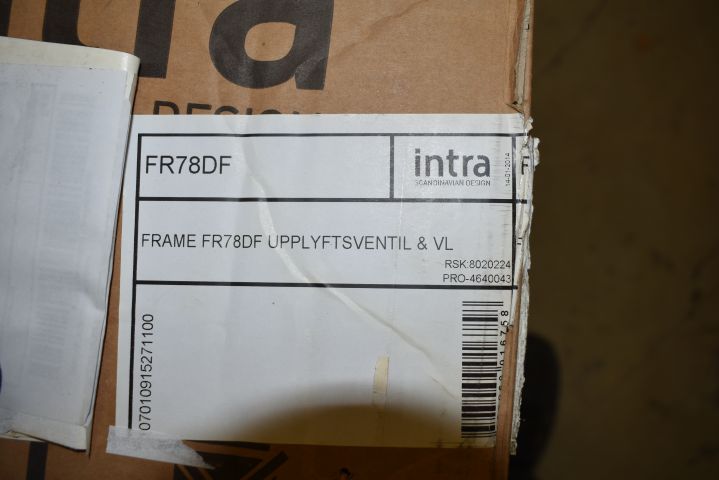 572273-3 Rostfri diskho Intra Frame FR78DF (780x510 mm)