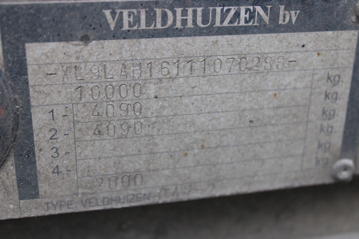 639060-15 Mitsubishi Canter 3C15 Car transport -2015 Reg. No. YJT018 164994km Trailer Reg.no: YJT028