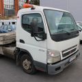 639060-20 Mitsubishi Canter 3C15 Car transport -2015 Reg. No. YJT018 164994km Trailer Reg.no: YJT028