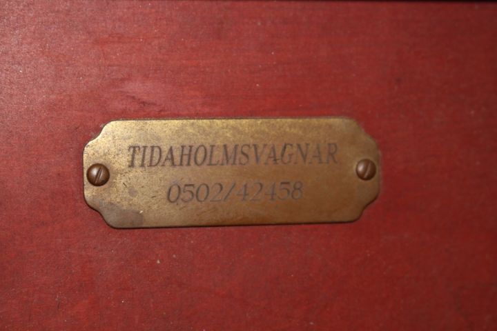 635702-3 Horse carriage, double carriage Tidaholms carts