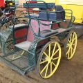 635702-7 Horse carriage, double carriage Tidaholms carts