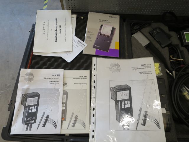 639107-5 Flue gas analysis instrument Testo 342-3