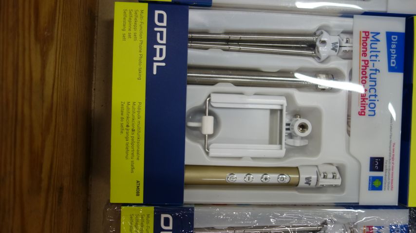 638614-2 10 st Selfiepinne set 4 delar, Opal - Fri frakt