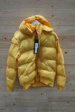 638887-1 Jacket Criminal Damage Covent puffa jacket yellow S