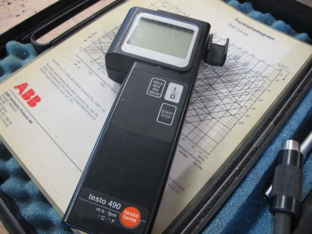 636609-5 Instruments for climate measurements Testo 490