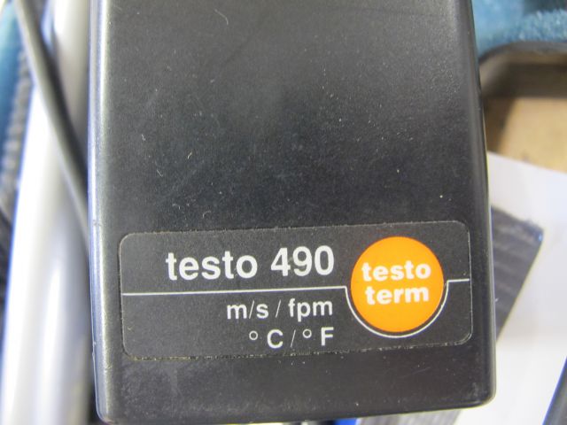 636609-7 Instruments for climate measurements Testo 490