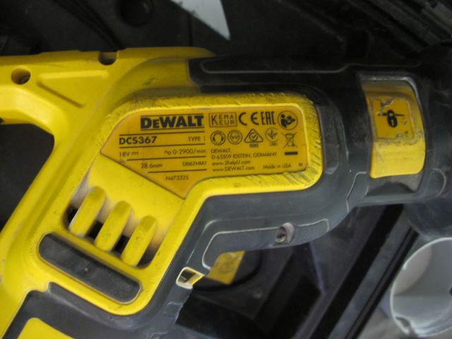 636697-4 Tiger saw, DeWalt DC367