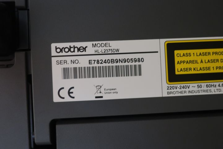 628260-8 Printer, Brother HL-L2375DW